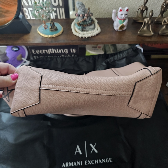 Armani Exchange Light Pink Tote Bag - Picture 3 of 8